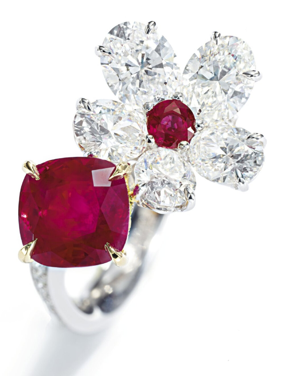 红宝石 钻石古董珠宝