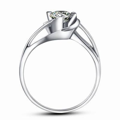 爱度珠宝一见倾心18K金钻石女戒图片_珠宝图片-珠宝产品-金投珠宝-金投网