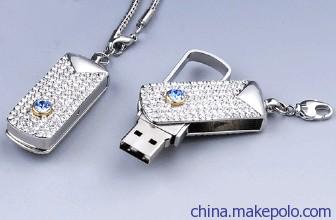 U盘工厂,8GB珠宝U盘,外观精美